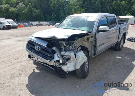 2017 Toyota Tacoma Dbl Cab/Sr/Trdspt/Or/Pro из США, поврежденный, VIN 3TMCZ5AN4HM097187